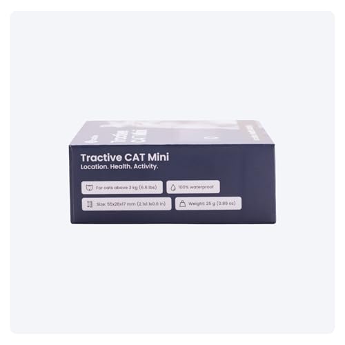 Tractive Mini Cat Tracker – Real-Time GPS, Safety Collar