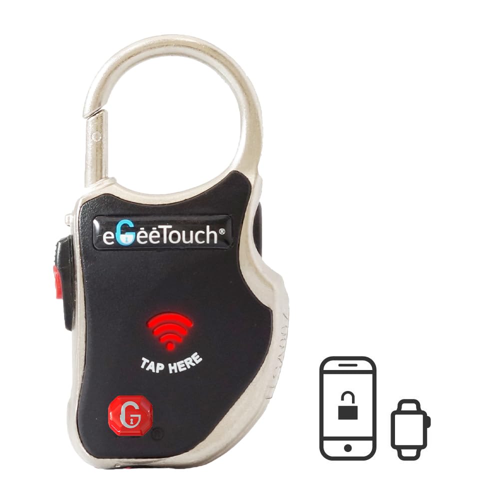 Smart TSA Travel Lock – Secure & Track Anywhere (Black, Single)