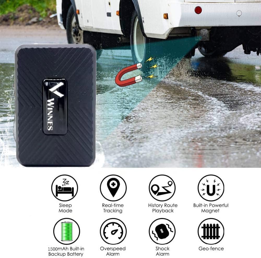 Zeerkeer Mini GPS Tracker – Real-Time, Hidden, TK913