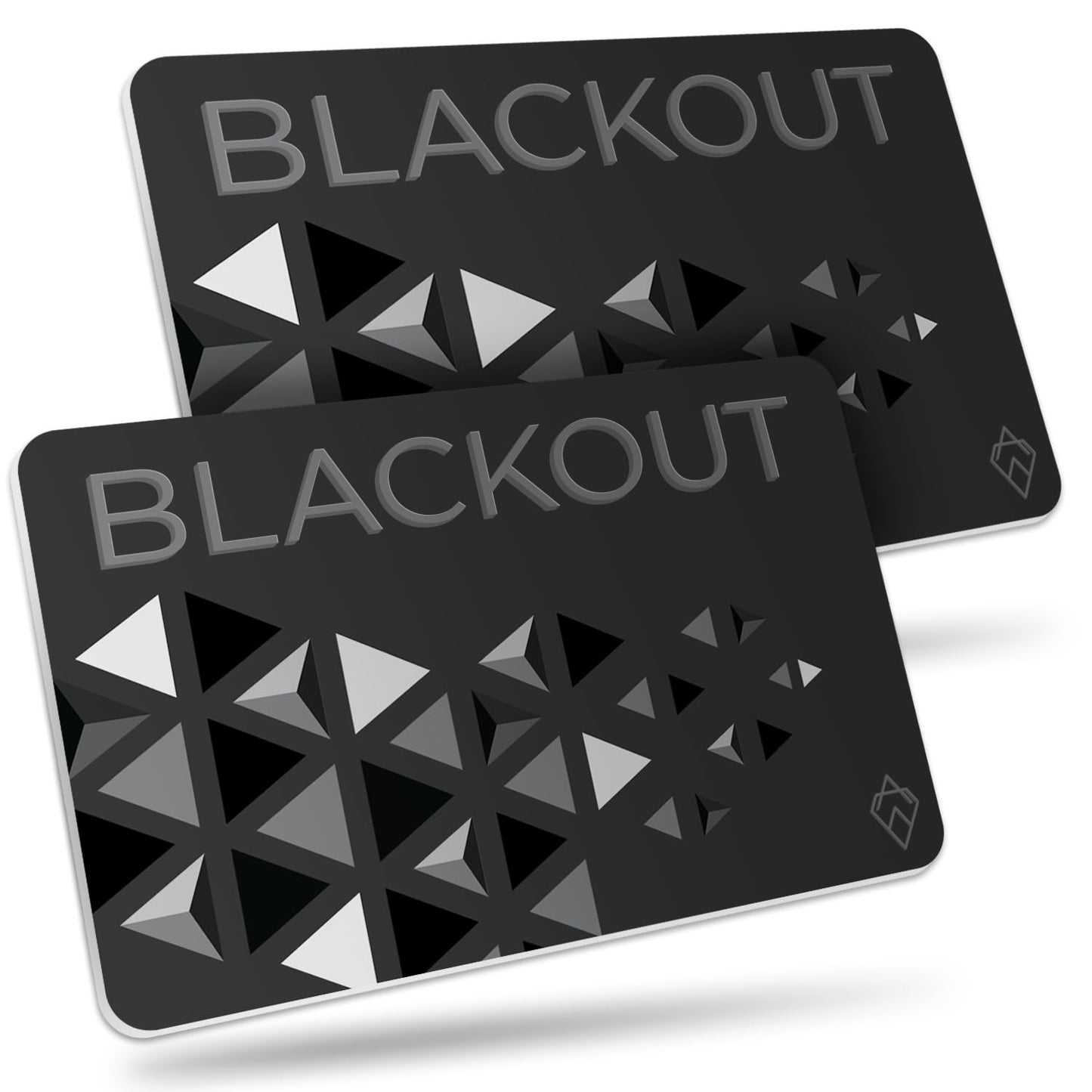 Blackout RFID Blocking Card – Slim Wallet Protector (2 Pack)