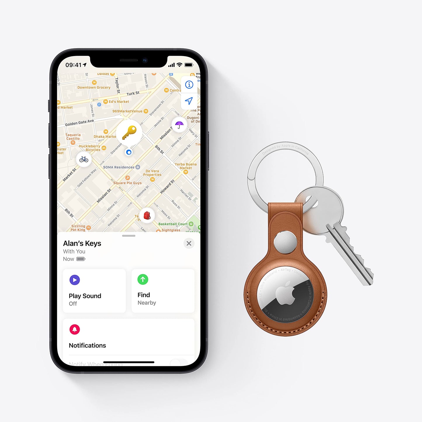 Apple AirTag 4 Pack – Item Tracker with Easy Setup