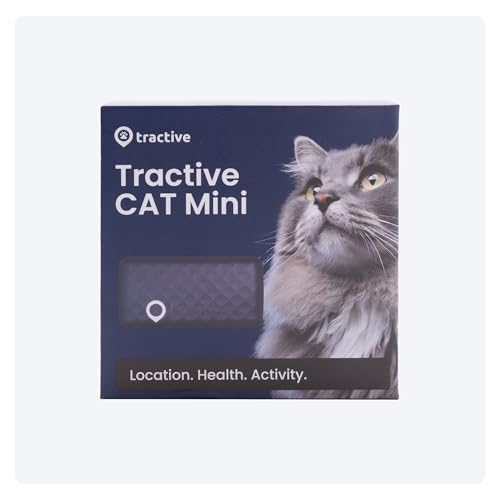 Tractive Mini Cat Tracker – Real-Time GPS, Safety Collar