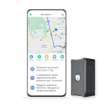 GPS Car Tracker – 90-Day Battery, Real-Time, Magnetic