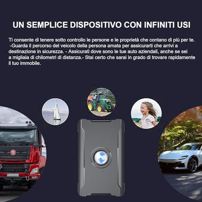 GPS Car Tracker – 90-Day Battery, Real-Time, Magnetic