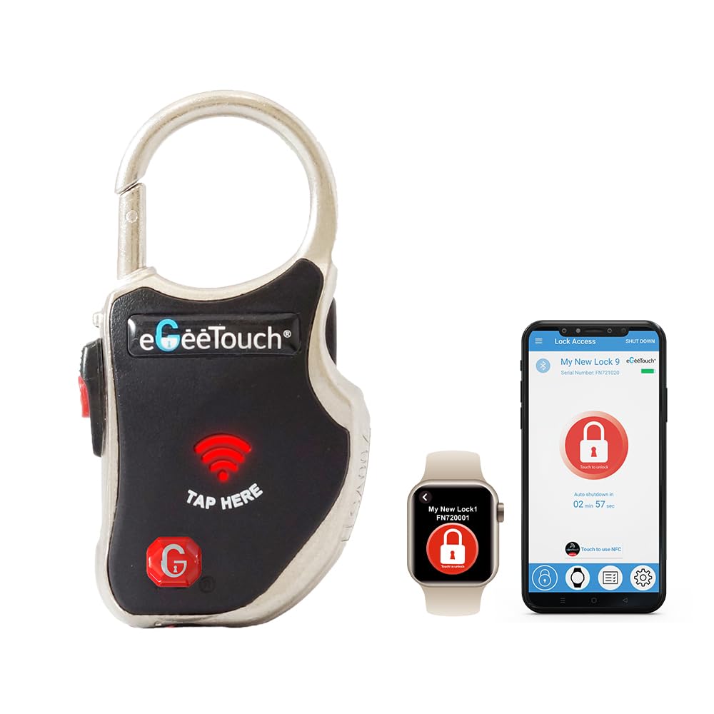 Smart TSA Travel Lock – Secure & Track Anywhere (Black, Single)
