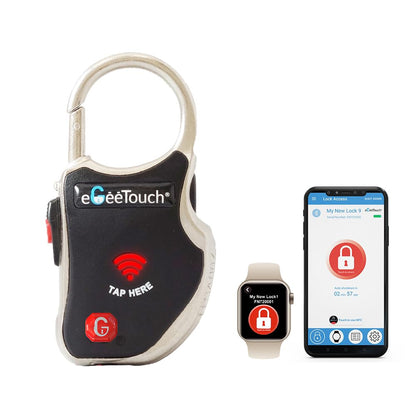 Smart TSA Travel Lock – Secure & Track Anywhere (Black, Single)