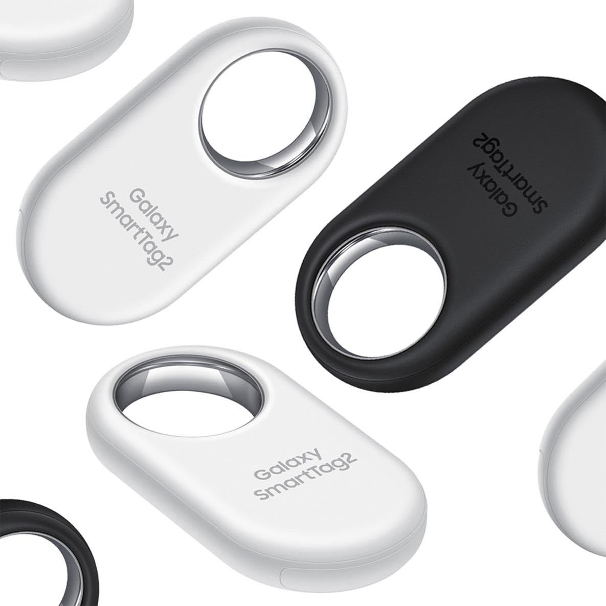 SmartTag2 Bluetooth Tracker (1 Pack), Compass View AR, Find Lost Mode, Black