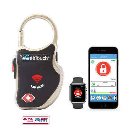 Smart TSA Travel Lock – Secure & Track Anywhere (Black, Single)