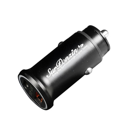Car Anti-Loss Device with Charging Port - Real-Time Location Tracking, Compatible with Apple Find My (iOS Only)