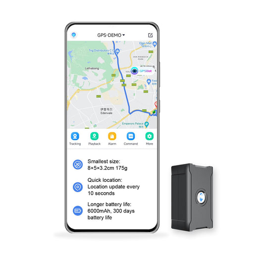GPS Car Tracker – 90-Day Battery, Real-Time, Magnetic
