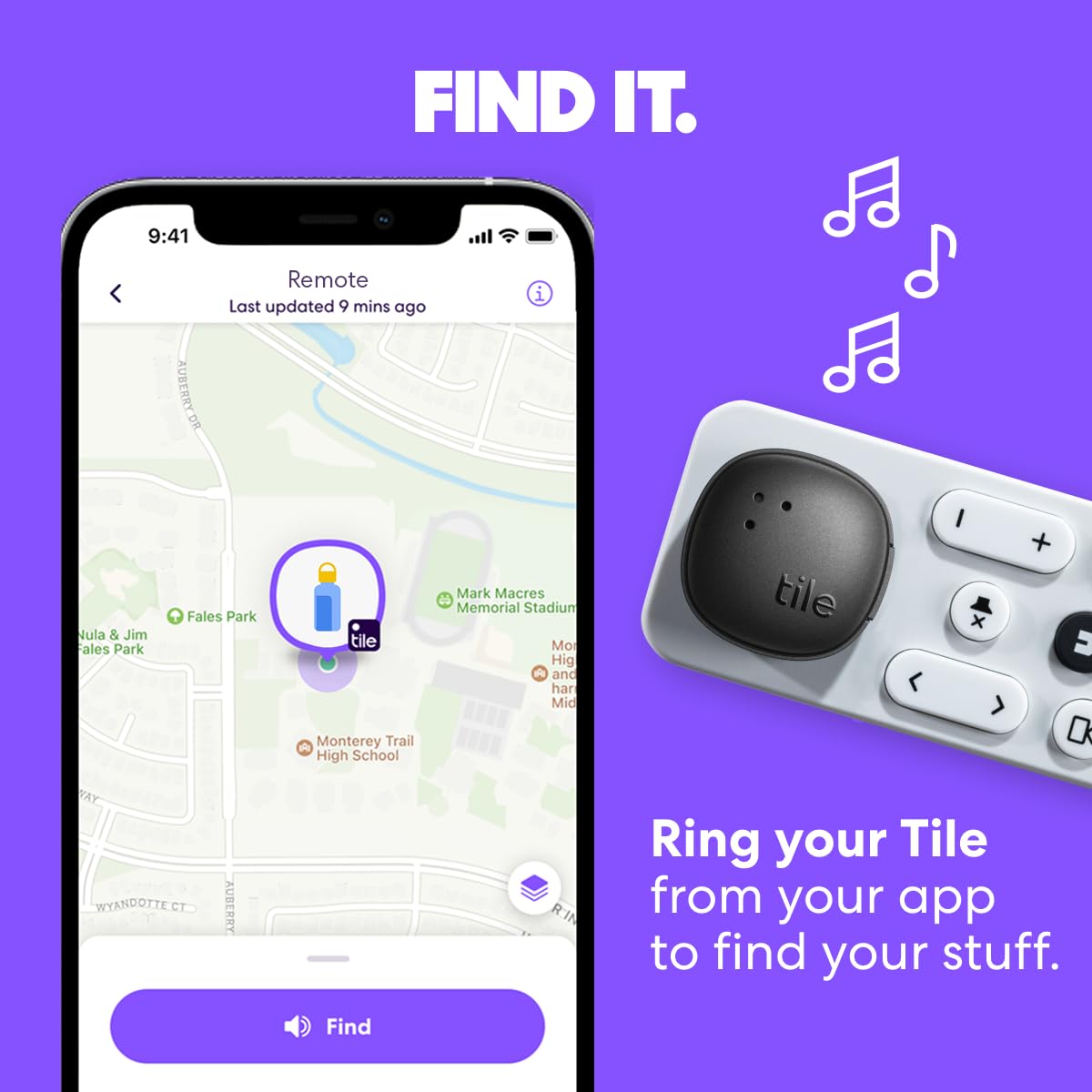 Tile Essentials 4-Pack – Bluetooth Trackers for Keys & More