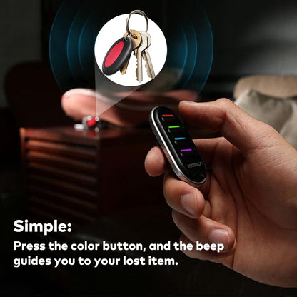 Vodeson Wireless Key Finder – 4 Receiver Locator for Keys, Wallet & Pets