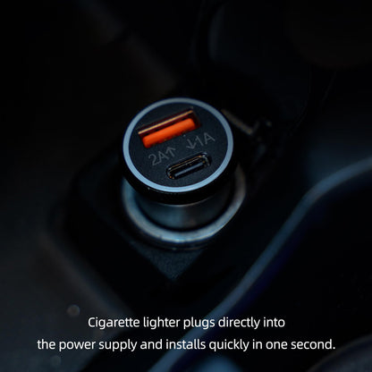 Car Anti-Loss Device with Charging Port - Real-Time Location Tracking, Compatible with Apple Find My (iOS Only)