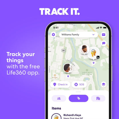 Tile Mate (2024) Bluetooth Tracker – Key Finder, Aqua Lemon