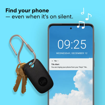 Tile Pro Bluetooth Finder – 120m Range, Smart Home, 1 Pack