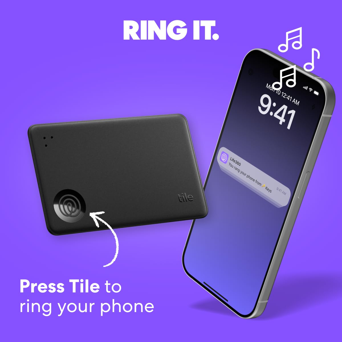 Tile Essentials 4-Pack – Bluetooth Trackers for Keys & More