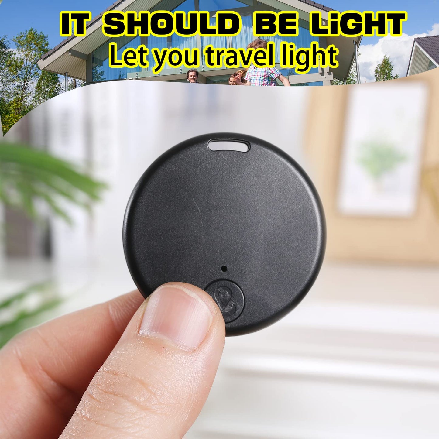 5 Packs Portable GPS Tracking Mobile Tracking Anti Loss Smart Device Key Finder Locator GPS Finders Tracker Device for Pets Dog Cat Wallet Keychain Luggage, Alarm Reminder(Classic)