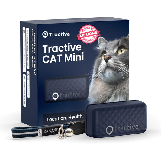 Tractive Mini Cat Tracker – Real-Time GPS, Safety Collar