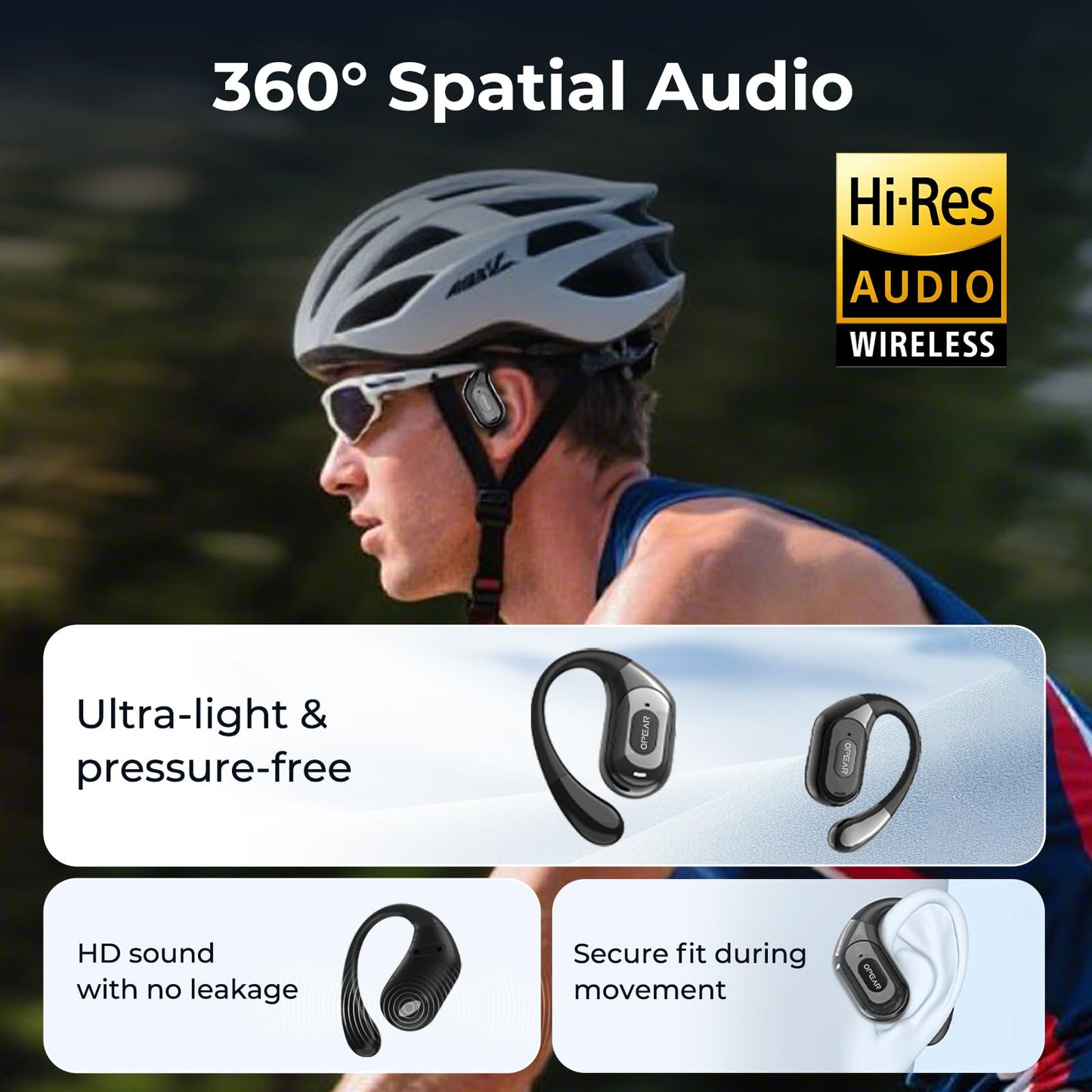 2025 AI Translator Earbuds, Real-Time Language Translation Headphones, Open-Ear Design, 134 Languages, Compatible with iOS & Android for Travel, Business & Learning