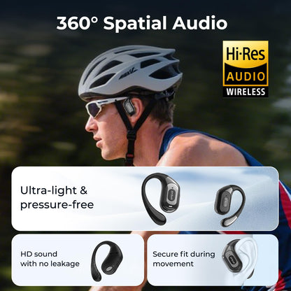2025 AI Translator Earbuds, Real-Time Language Translation Headphones, Open-Ear Design, 134 Languages, Compatible with iOS & Android for Travel, Business & Learning
