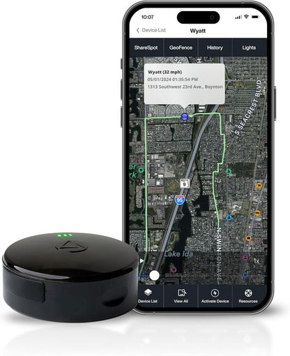 LandAirSea 54 GPS Tracker, Waterproof Magnet Mount. Full Global Coverage. 4G LTE Real-Time Tracking for Vehicle, Asset, Fleet, Elderly and more. Subscription is required