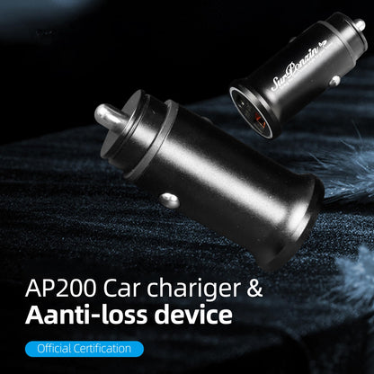 Car Anti-Loss Device with Charging Port - Real-Time Location Tracking, Compatible with Apple Find My (iOS Only)