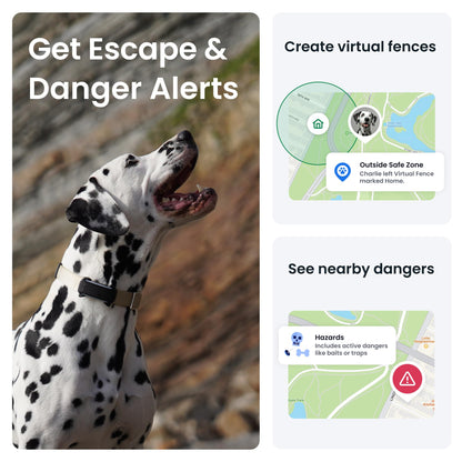 Tractive Smart Dog GPS Tracker 2025 – Black
