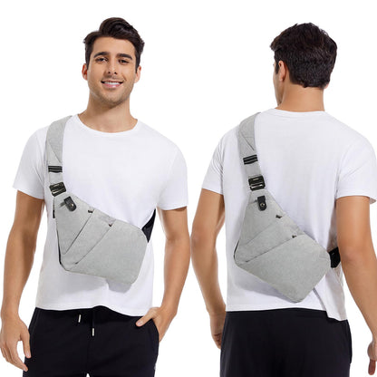 Men's 1.0 Sling Bag, Grey, Medium