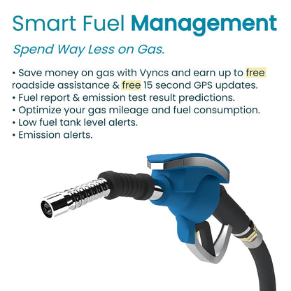 GPS Tracker for Vehicles, [No Monthly Fee], 4G LTE, Vehicle Location, Trip History, Driving Alerts, GeoFence, Fuel Economy, OBD Fault Codes, USA-Developed, Family or Fleets