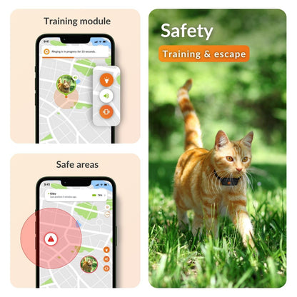 Weenect Cat XS – Mini Real-Time GPS Tracker with Collar