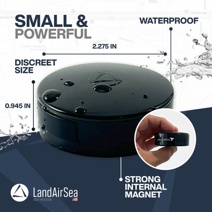 LandAirSea 54 GPS Tracker, Waterproof Magnet Mount. Full Global Coverage. 4G LTE Real-Time Tracking for Vehicle, Asset, Fleet, Elderly and more. Subscription is required