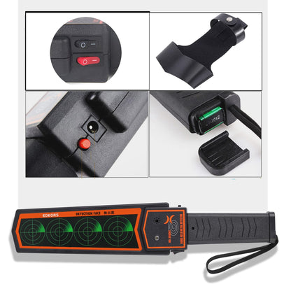 Handheld Metal Detector Wand – Portable Security Scanner