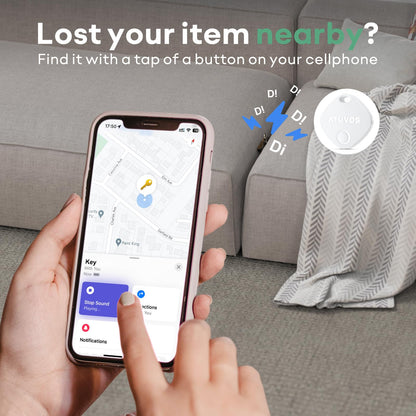 ATUVOS Smart Key Finder – Apple Find My, Waterproof, 1 Pack