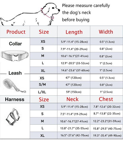 Personalised Plaid Dog Collar with Metal Buckle & Engraved Name