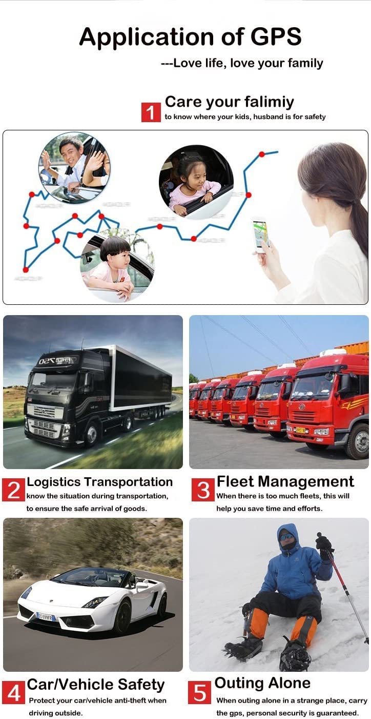 Zeerkeer Mini GPS Tracker – Real-Time, Hidden, TK913