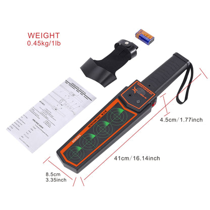 Handheld Metal Detector Wand – Portable Security Scanner