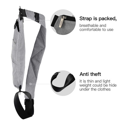 Men's 1.0 Sling Bag, Grey, Medium