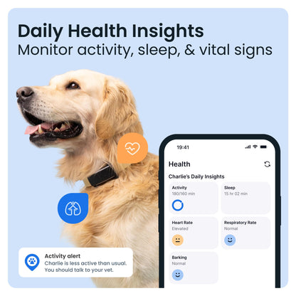 Tractive Smart Dog GPS Tracker 2025 – Black