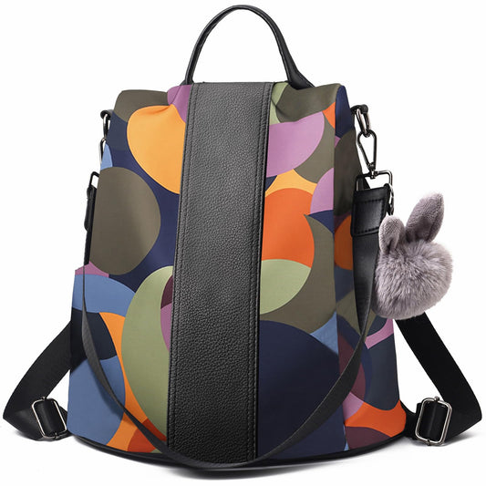 Women Backpack Ladies Rucksack Waterproof Nylon School bags Anti-theft Daypack Shoulder Bags