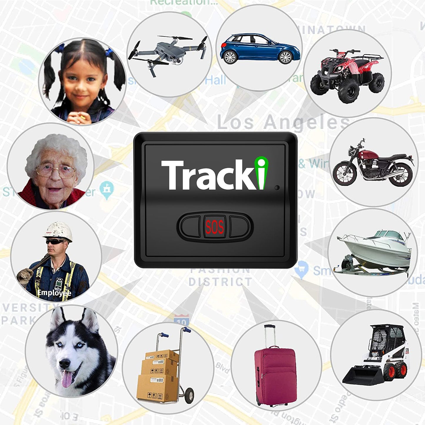 Tracki 4G GPS Tracker – Car, Bike, Luggage, Magnetic
