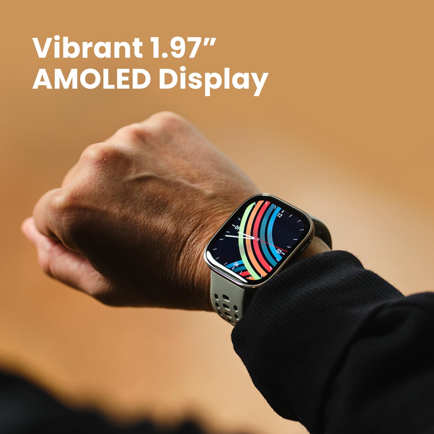 Bip 6 Smart Watch 46mm, 14 Day Battery, 1.97" AMOLED Display, GPS & Free Maps, AI, Bluetooth Call & Text, Health, Fitness & Sleep Tracker, 140+ Workout Modes, 5 ATM Water-Resistance, Charcoal