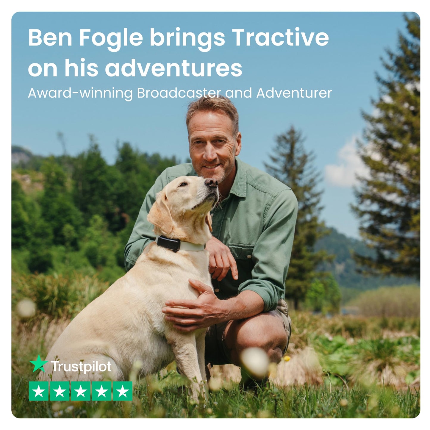 Tractive Smart Dog GPS Tracker 2025 – Black