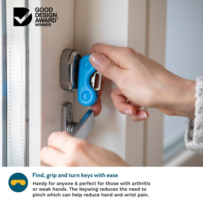 Key Turner Aid. Perfect key extender & artritis reumatoide products. Helpful gadgets for people with arthritis, senior aids for daily living, arthritis gadgets for hands & rheumatoid arthritis