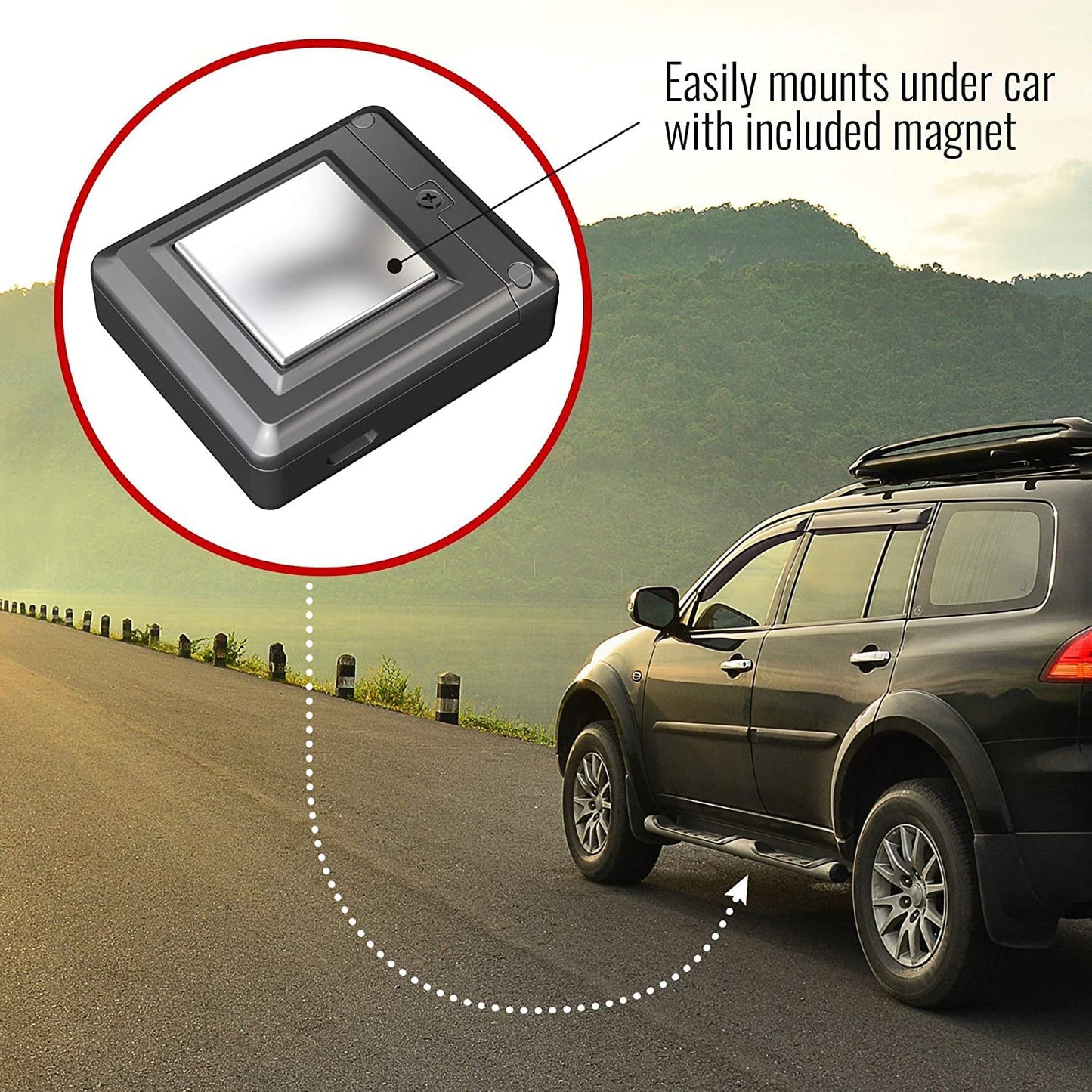 Tracki 4G GPS Tracker – Car, Bike, Luggage, Magnetic