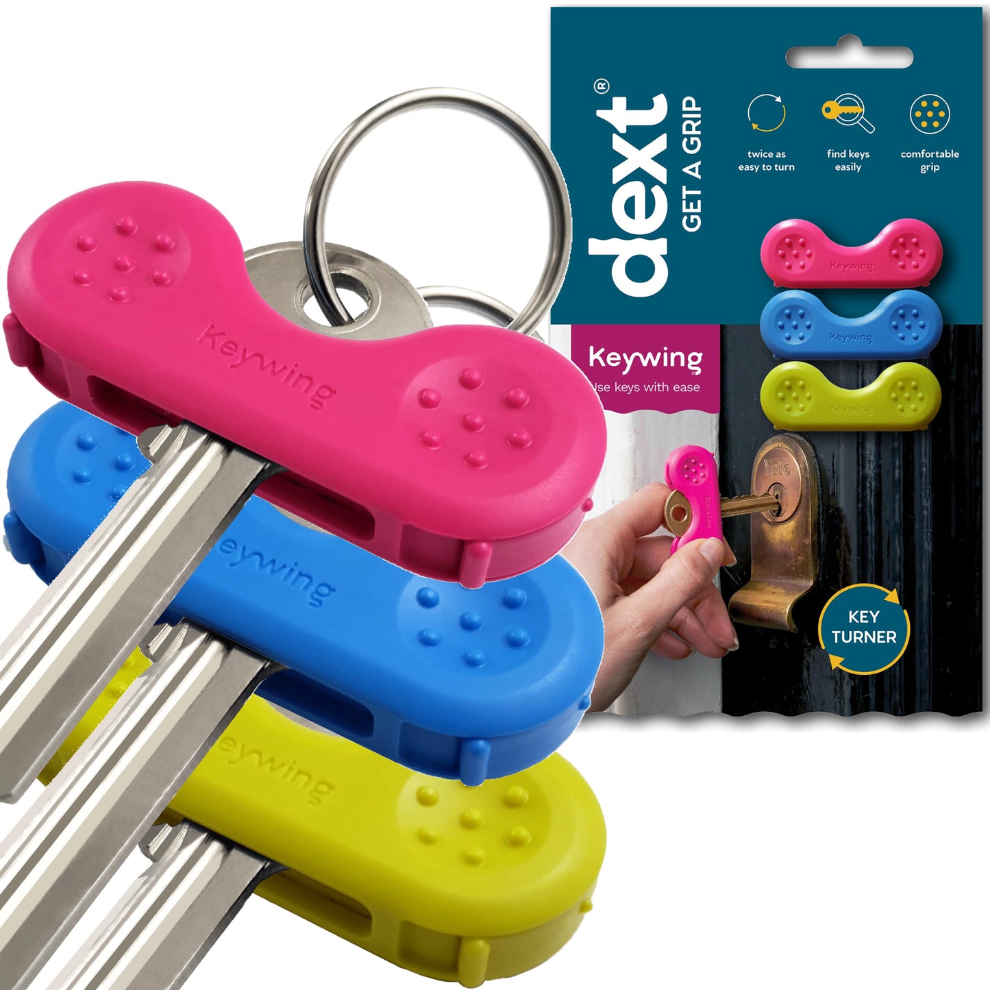 Key Turner Aid. Perfect key extender & artritis reumatoide products. Helpful gadgets for people with arthritis, senior aids for daily living, arthritis gadgets for hands & rheumatoid arthritis