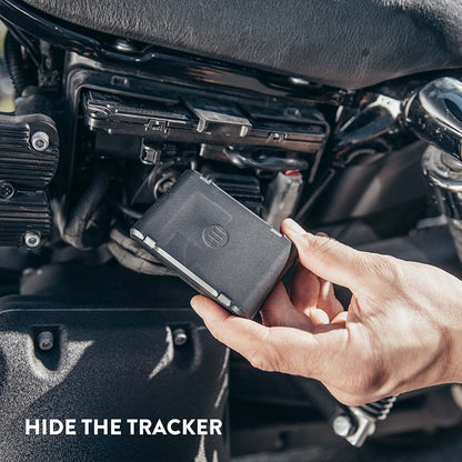 MoniMoto 7 Plus 3 Edition Motorcycle Tracker and Alarm with DIY Installation, No Wiring Required - Smart Motorcycle GPS tracker - GPS tracker for Vehicles, Scooters, Quad Bike ATVs, Snowmobiles