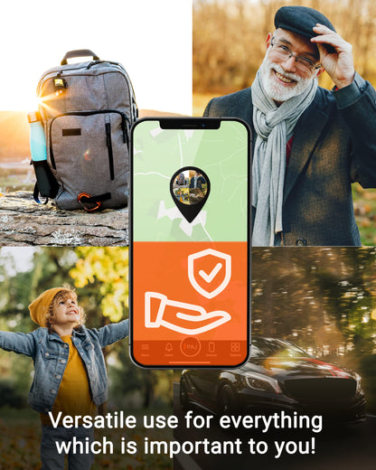 PAJ ALLROUND 4G GPS Tracker – Real-Time, SOS, 40-Day Battery